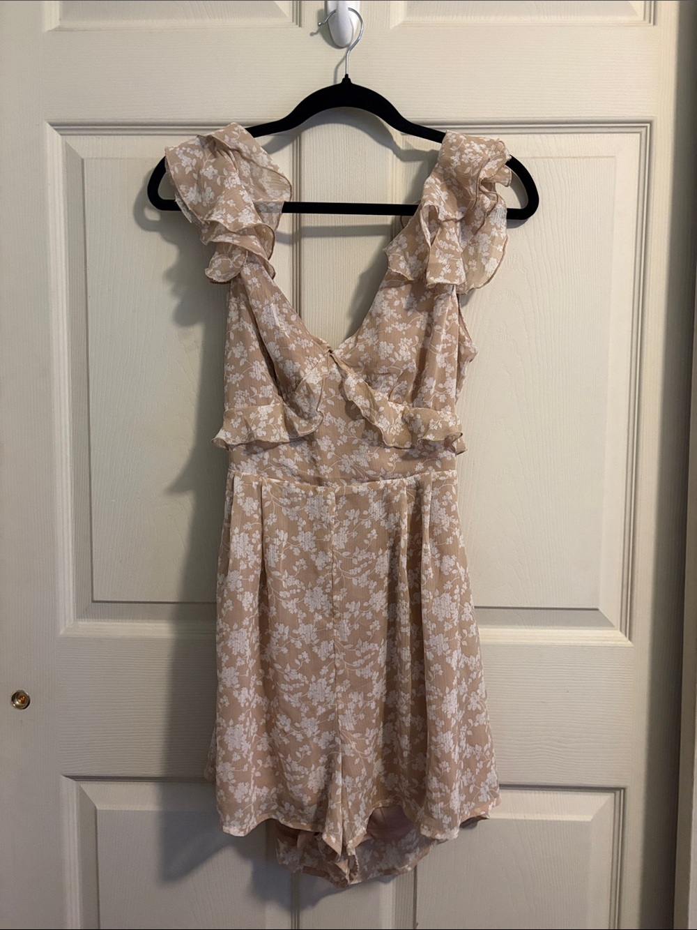 Floral V‑Neck Romper